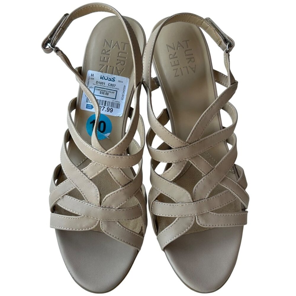 Light Brown Tan Colored High Heeled Dress Shoes Women's Size 10M (NWT-READ)